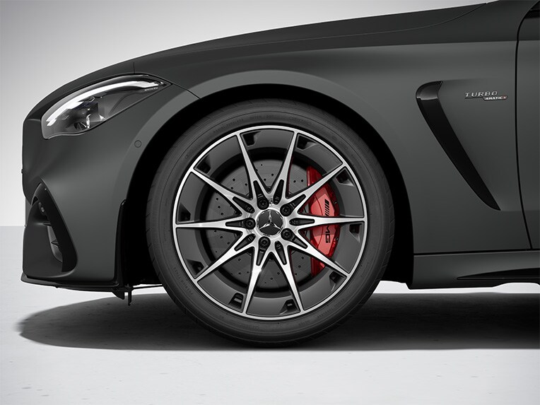 Mercedes-AMG CLE 敞篷車的 AMG DYNAMIC PLUS 套件。