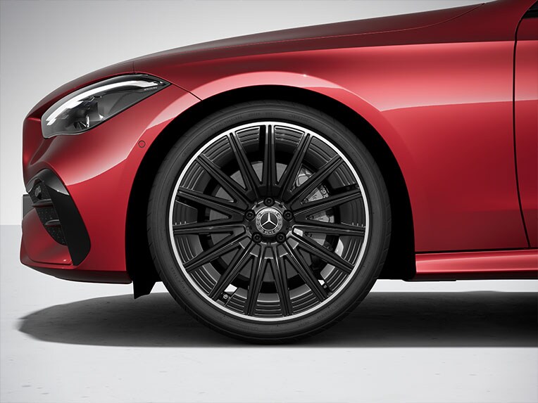 全新 Mercedes-Benz CLE 轎跑車的煞車系統。
