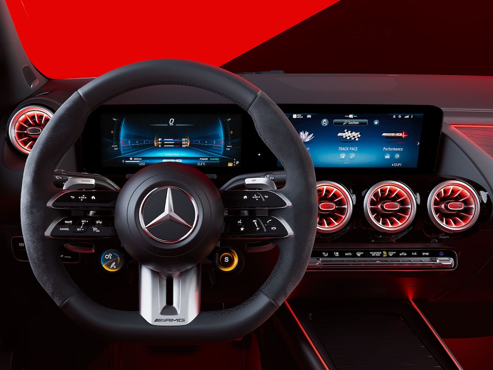 進階 MBUX 多媒體系統結合 AMG 專屬顯示