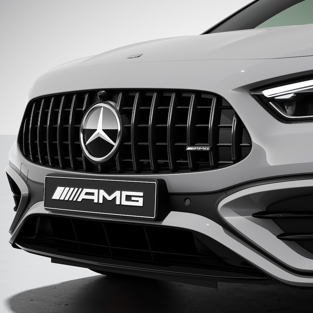 Mercedes-AMG GLA 配備 AMG 設計加強版套件。