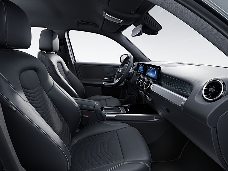 全新 Mercedes-Benz GLB 內裝配置 Progressive 配備系列。