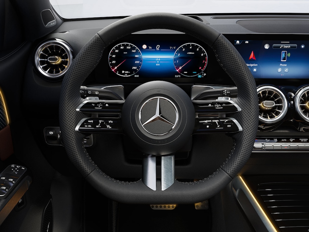 多功能 Nappa 真皮平底跑車方向盤