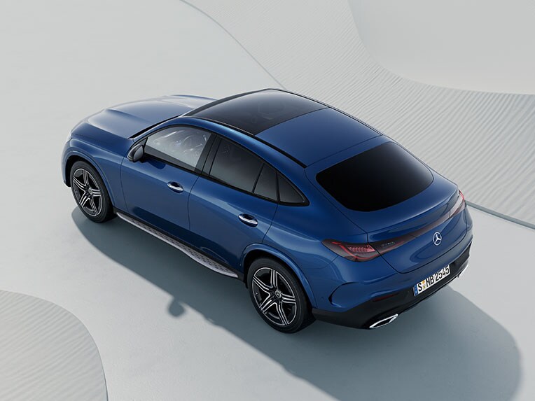 全新 GLC 轎跑車。