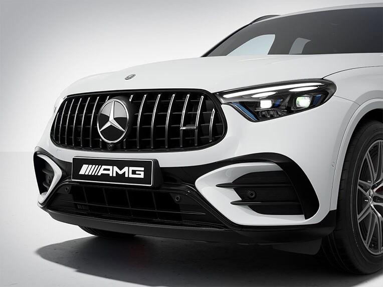 配備 AMG 夜色套件的 Mercedes-AMG GLC。