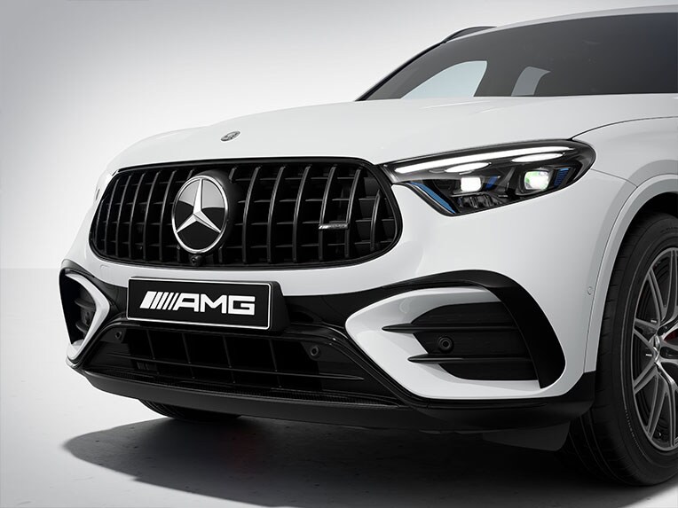 配備 AMG 夜色套件 II 的 Mercedes-AMG GLC。