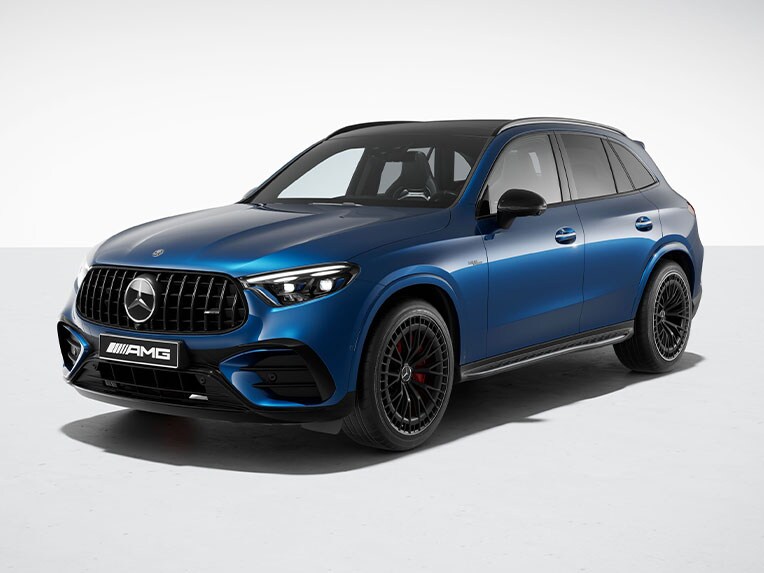 配備 AMG 外觀套件的 Mercedes-AMG GLC 。