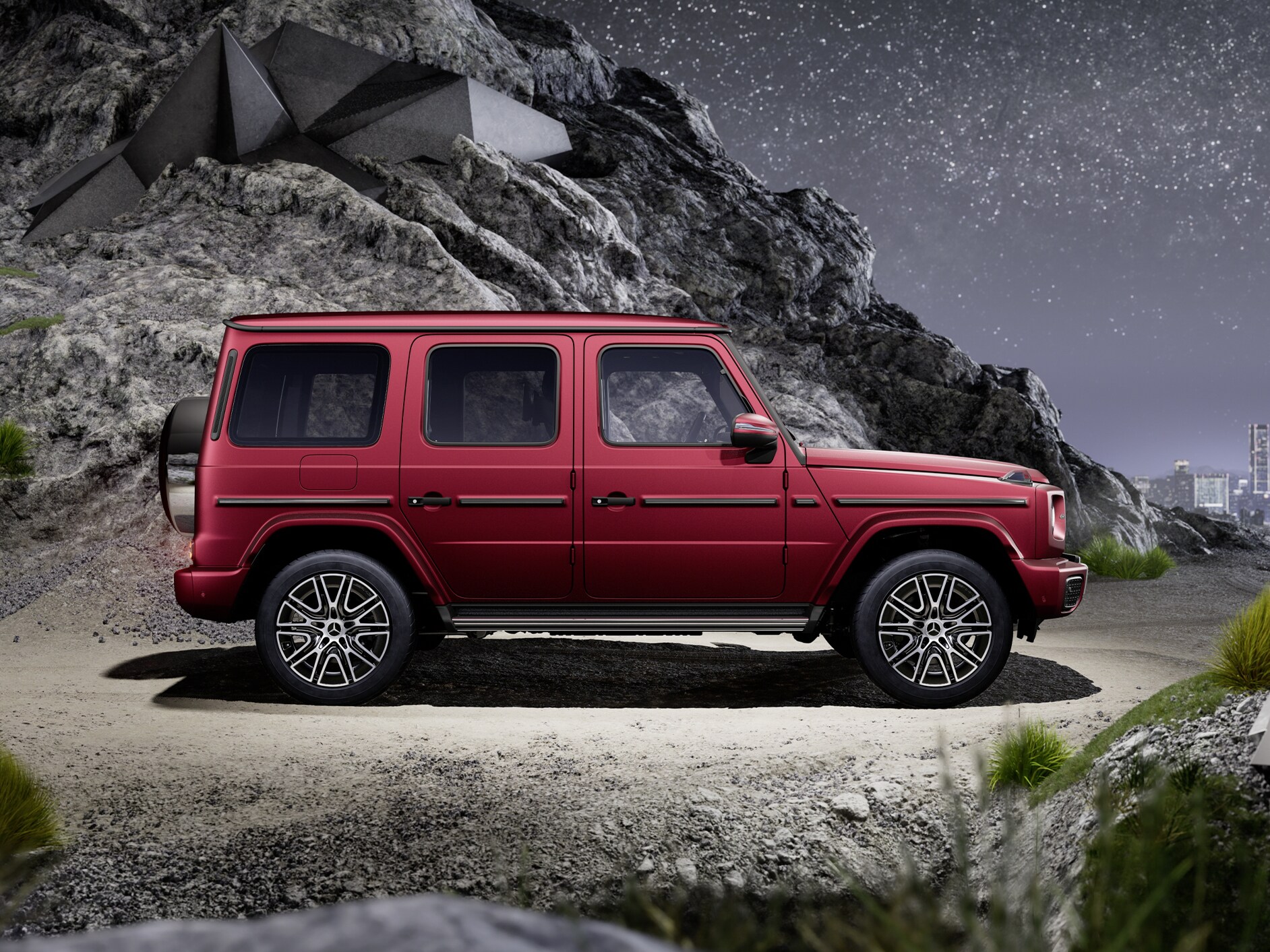 Mercedes-Benz G-Class 的外觀。