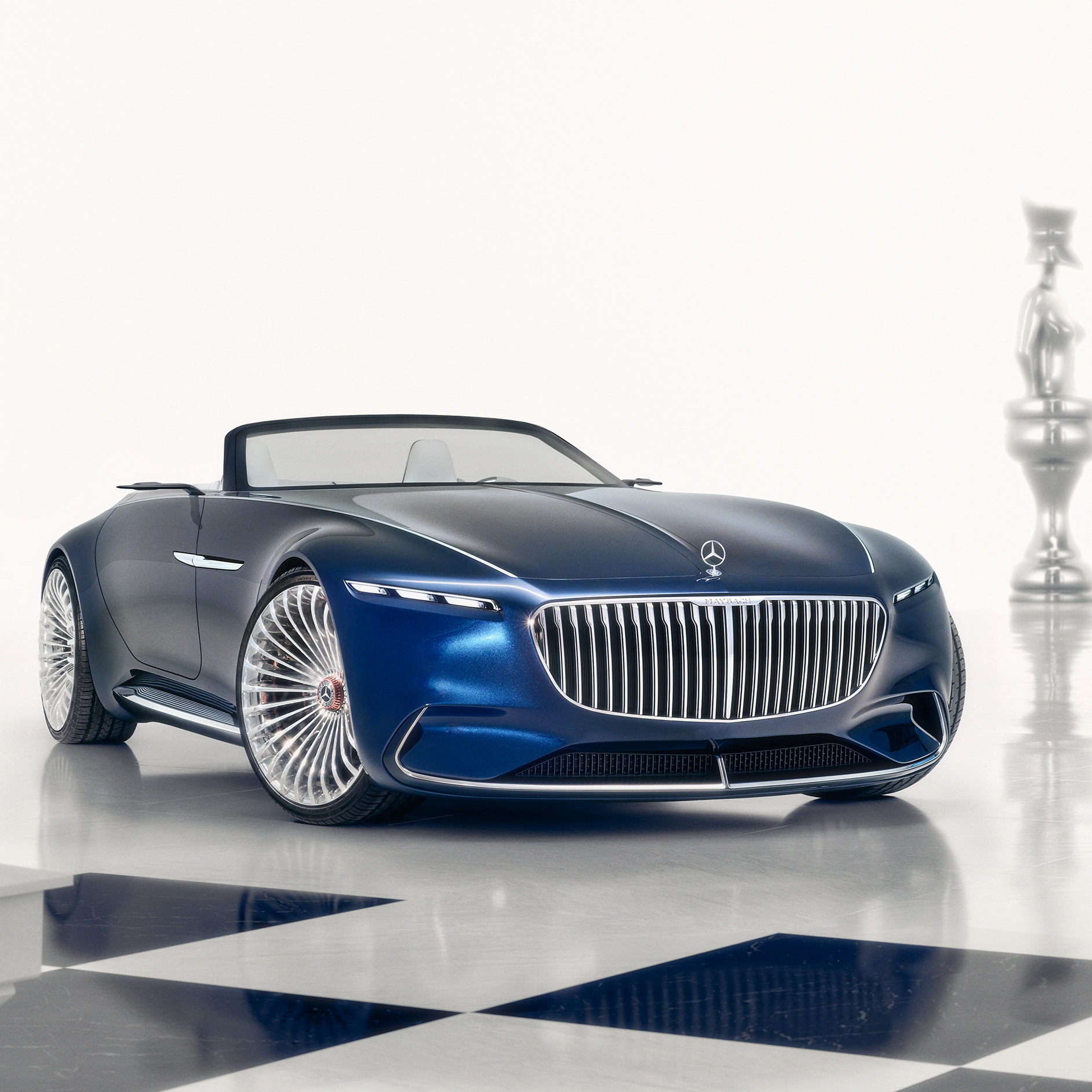 Vision 6 敞篷車和轎跑車 | 品牌 | Mercedes-Maybach Vision 6 敞篷車和轎跑車。