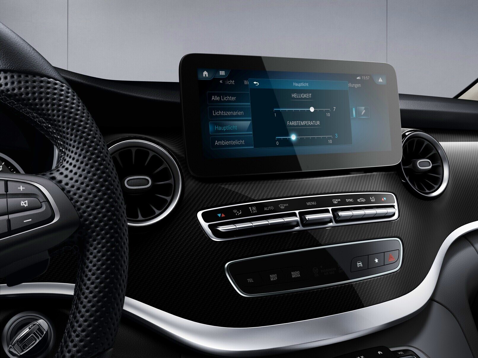 Mercedes-Benz Advanced Control (MBAC) 讓您的 Marco Polo 成為行動智慧家居。