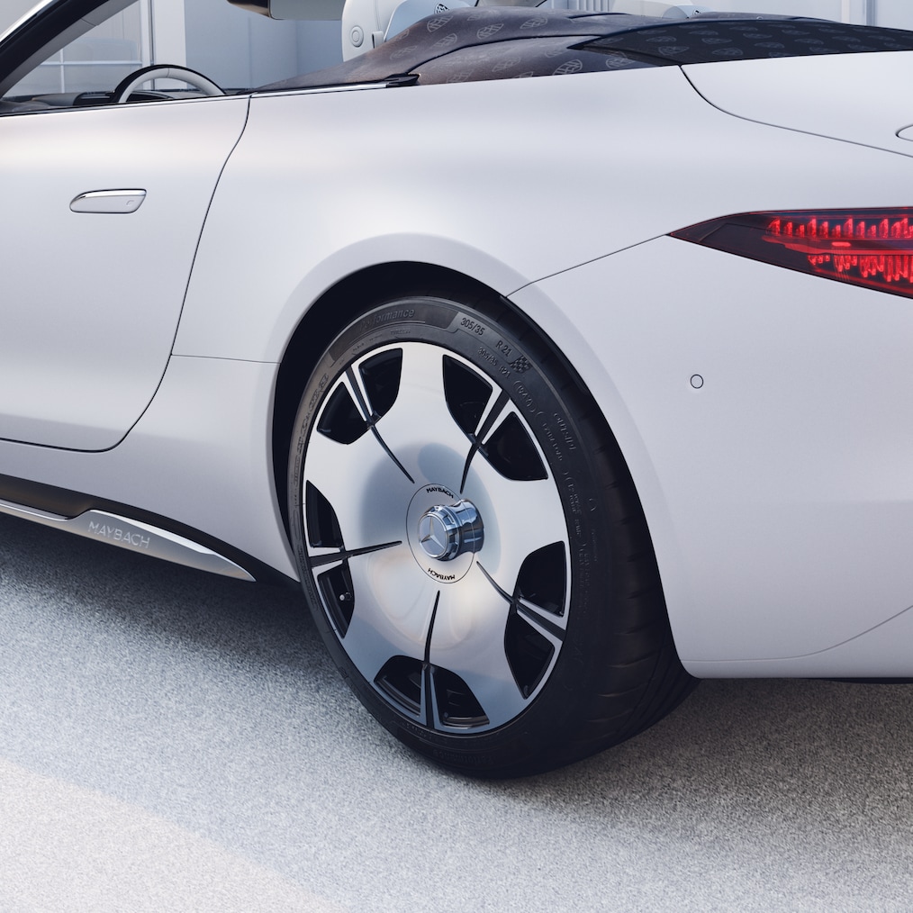 21 吋 Maybach 五輻式鍛造輪圈​