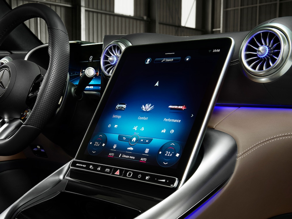 11.9 吋高解析度中央螢幕