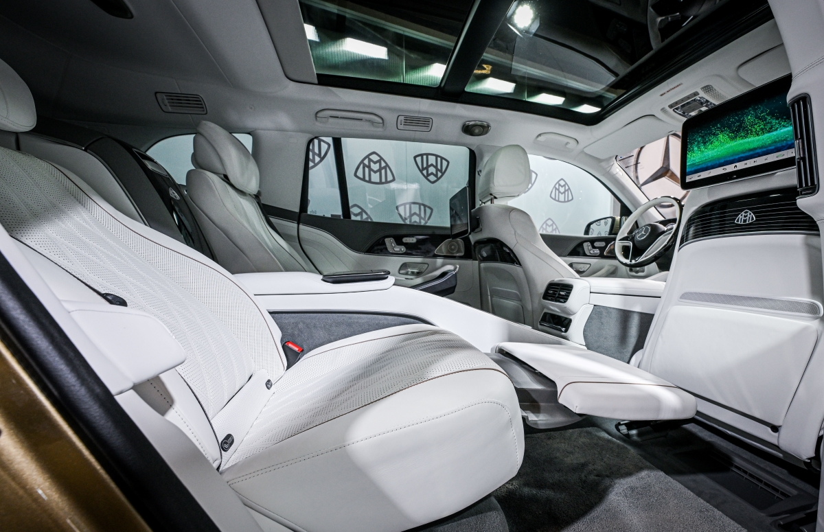 圖二、Mercedes-Maybach 秉持對於奢華的至高標準來打造車室 圖二、Mercedes-Maybach 秉持對於奢華的至高標準來打造車室