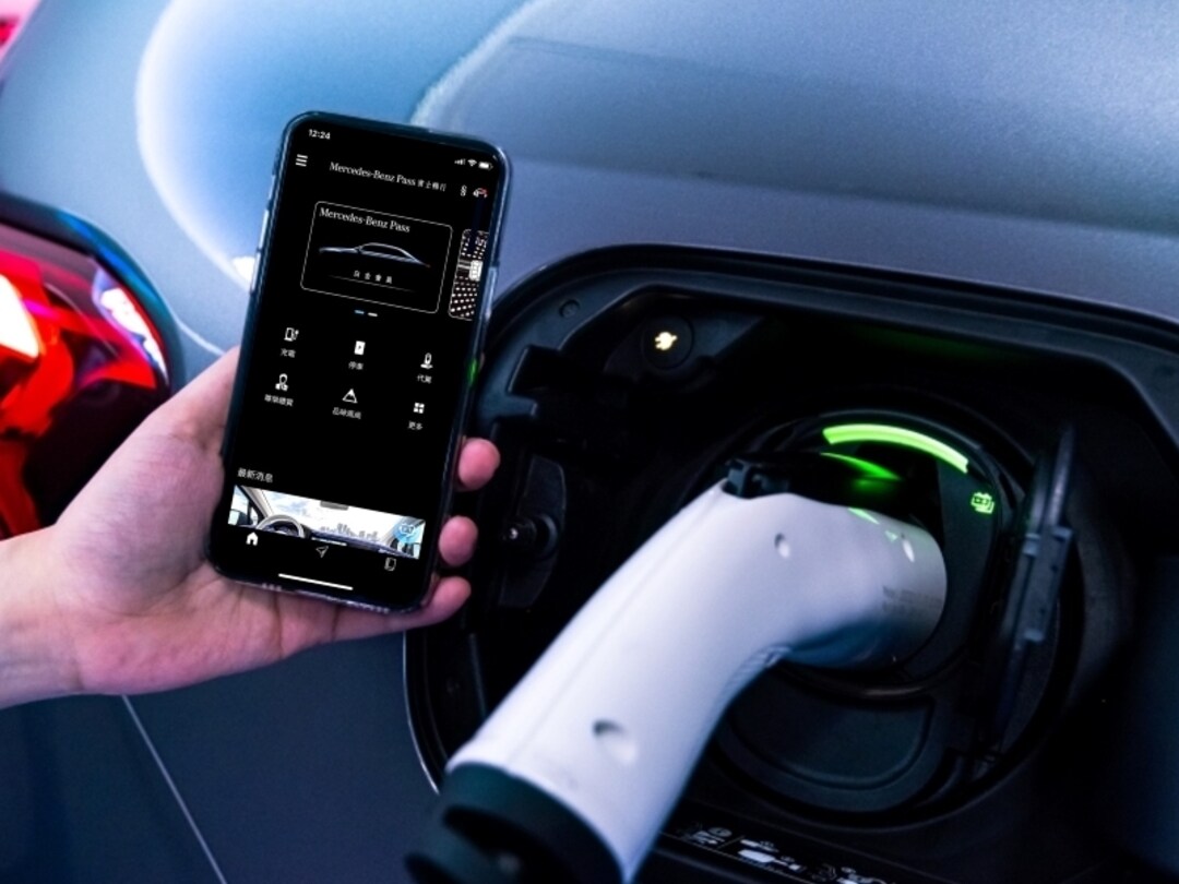 圖三、「Mercedes-Benz Pass 賓士暢行」APP 打造全台完整的充電圖資與單一登入平台整合