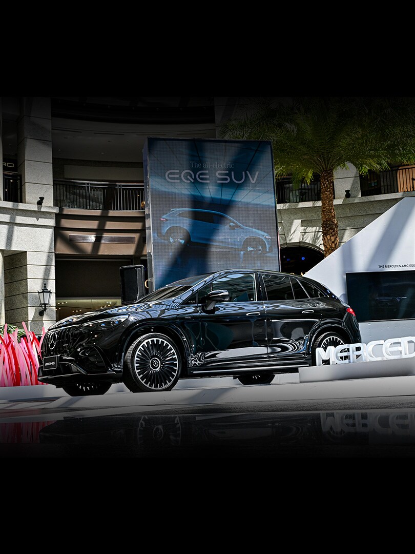 圖三、同場加映，性能電動休旅 Mercedes-AMG EQE 43 4MATIC SUV
