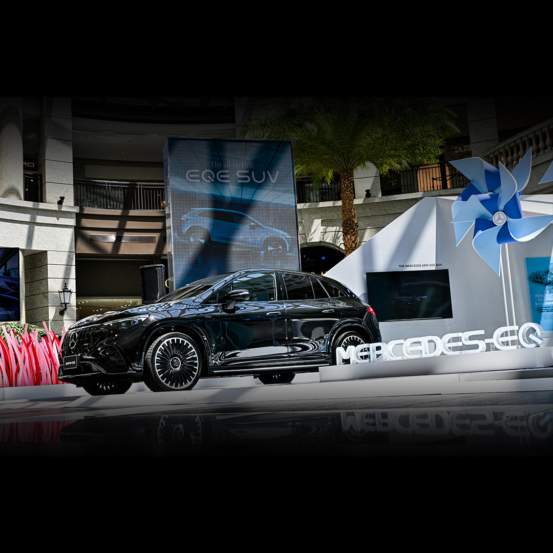 圖三、同場加映,性能電動休旅 Mercedes-AMG EQE 43 4MATIC SUV 圖三、同場加映,性能電動休旅 Mercedes-AMG EQE 43 4MATIC SUV