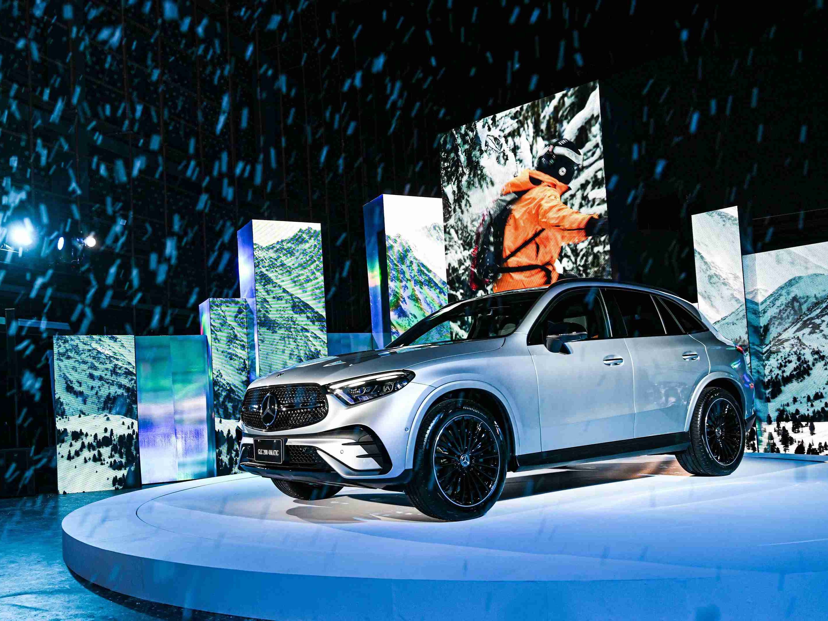 台灣賓士今日(19)發表旗下最受歡迎的車型，導入第三代全新 GLC