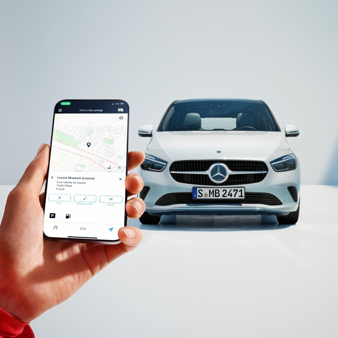 圖六、綁定 Mercedes-Benz 解鎖賓士全方位數位體驗,不僅能遠端監控車輛,還能數位增訂開啟新功能 圖六、綁定 Mercedes-Benz 解鎖賓士全方位數位體驗,不僅能遠端監控車輛,還能數位增訂開啟新功能