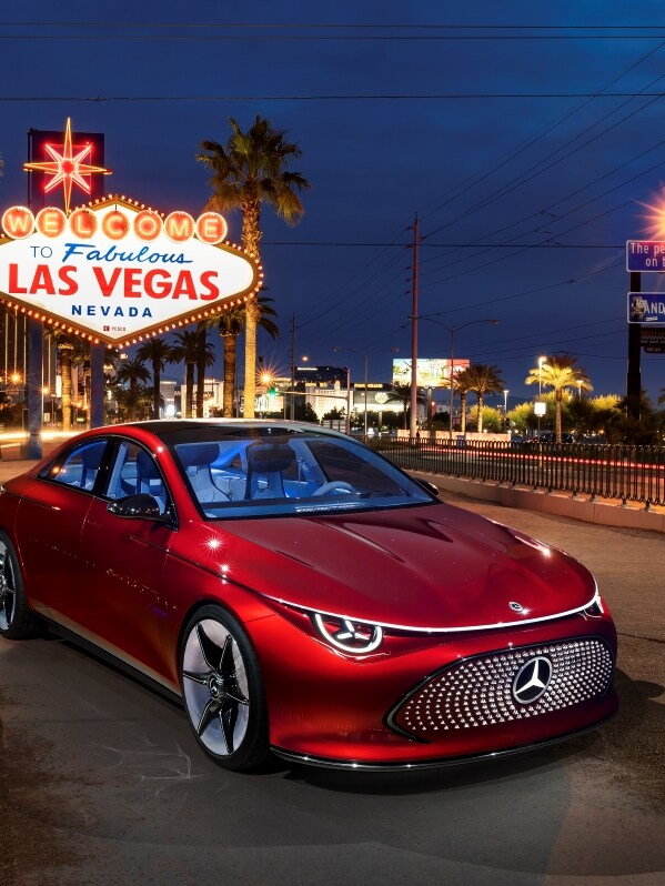 首批運行 MB.OS 作業系統的概念車 Concept CLA Class 於北美首度亮相