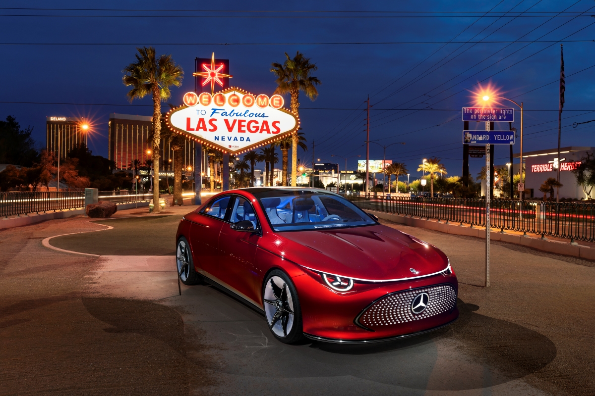 首批運行 MB.OS 作業系統的概念車 Concept CLA Class 於北美首度亮相 首批運行 MB.OS 作業系統的概念車 Concept CLA Class 於北美首度亮相