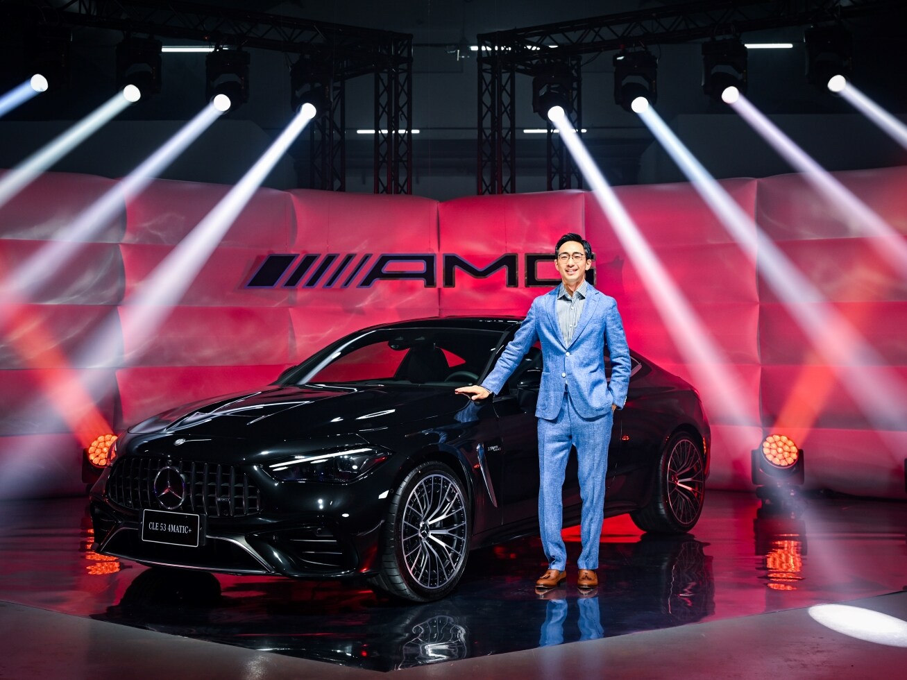 台灣賓士總裁 金恩中 先生，今為 The all-new CLE 上市活動揭幕