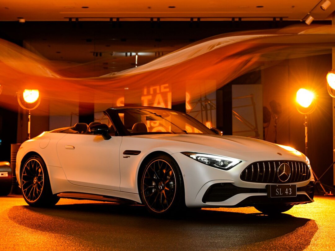 圖一、Mercedes-AMG SL 43 武裝降臨，即日起開放訂購，建議售價 676 萬元起
