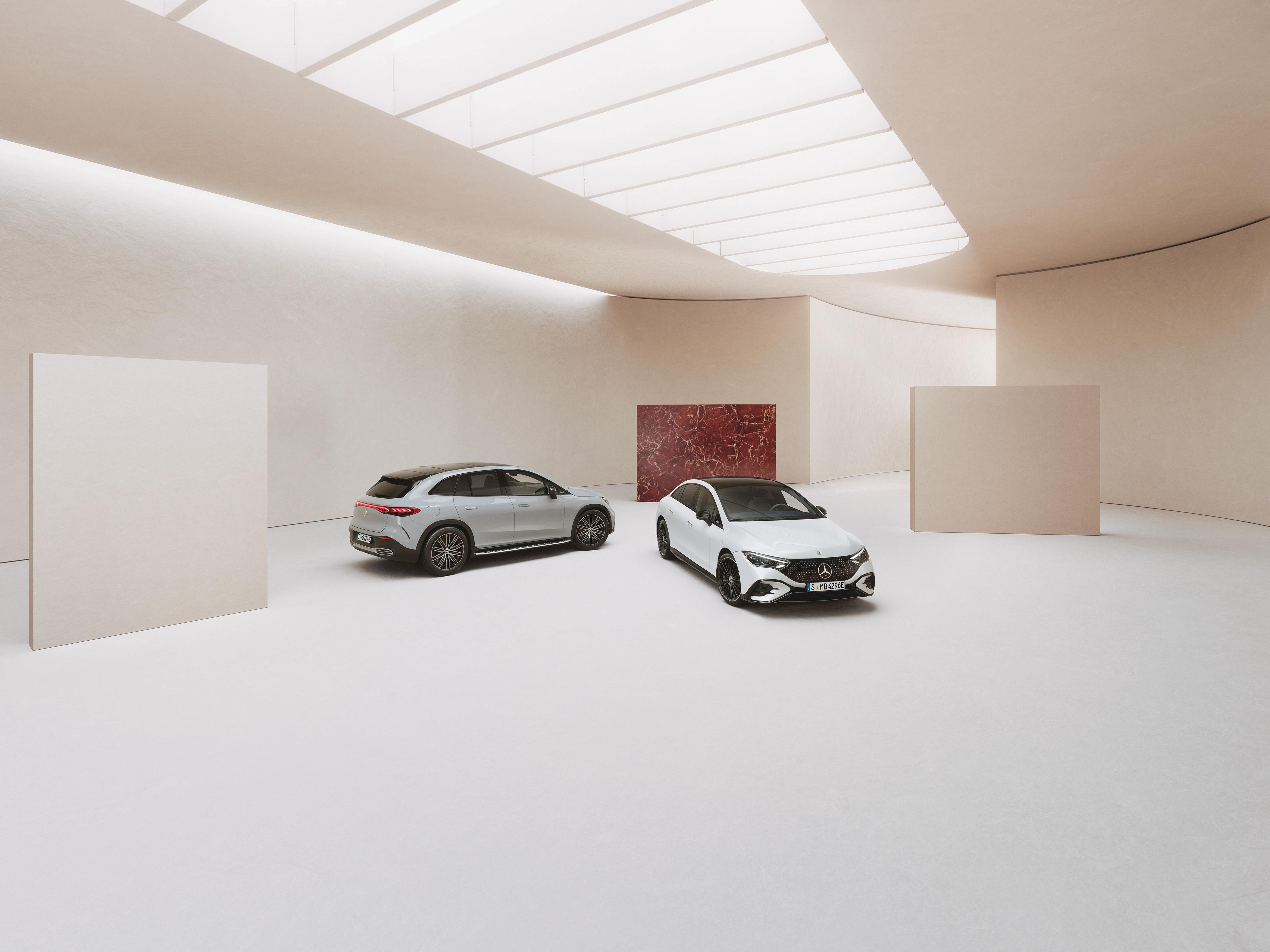 盡享純電豪華 EQE 車系進階科技與貼心禮遇