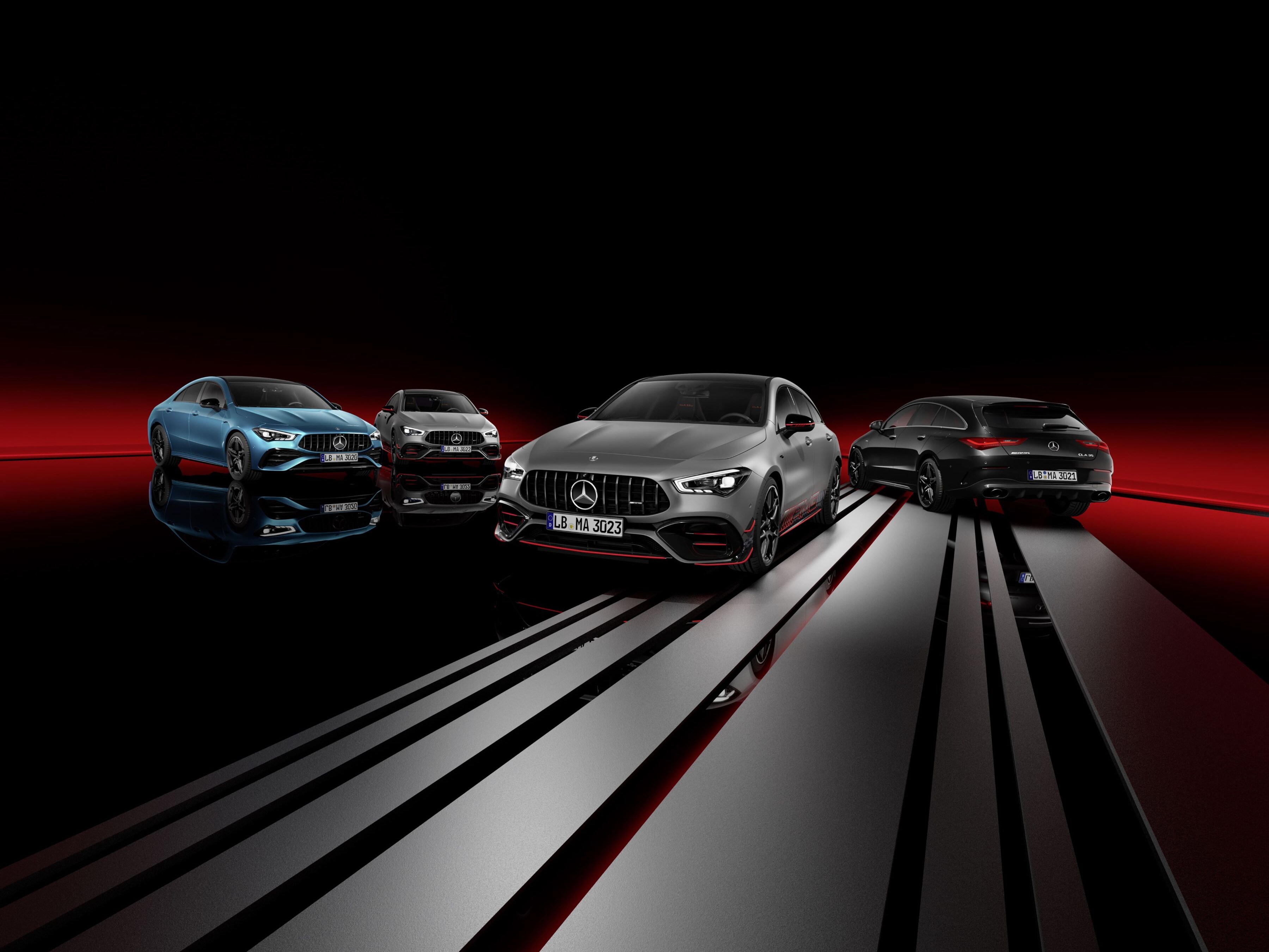 The new CLA 35 與 45 S 車系強勢來襲