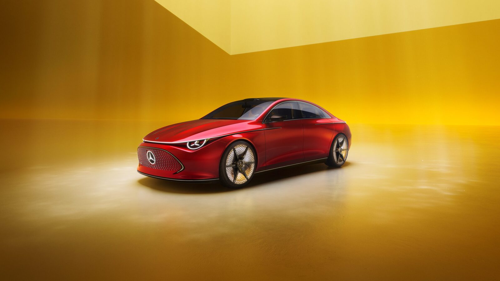 圖一、全新 Concept CLA Class 概念車於今年慕尼黑移動智慧科技展 IAA Mobility 首度亮相 圖一、全新 Concept CLA Class 概念車於今年慕尼黑移動智慧科技展 IAA Mobility 首度亮相