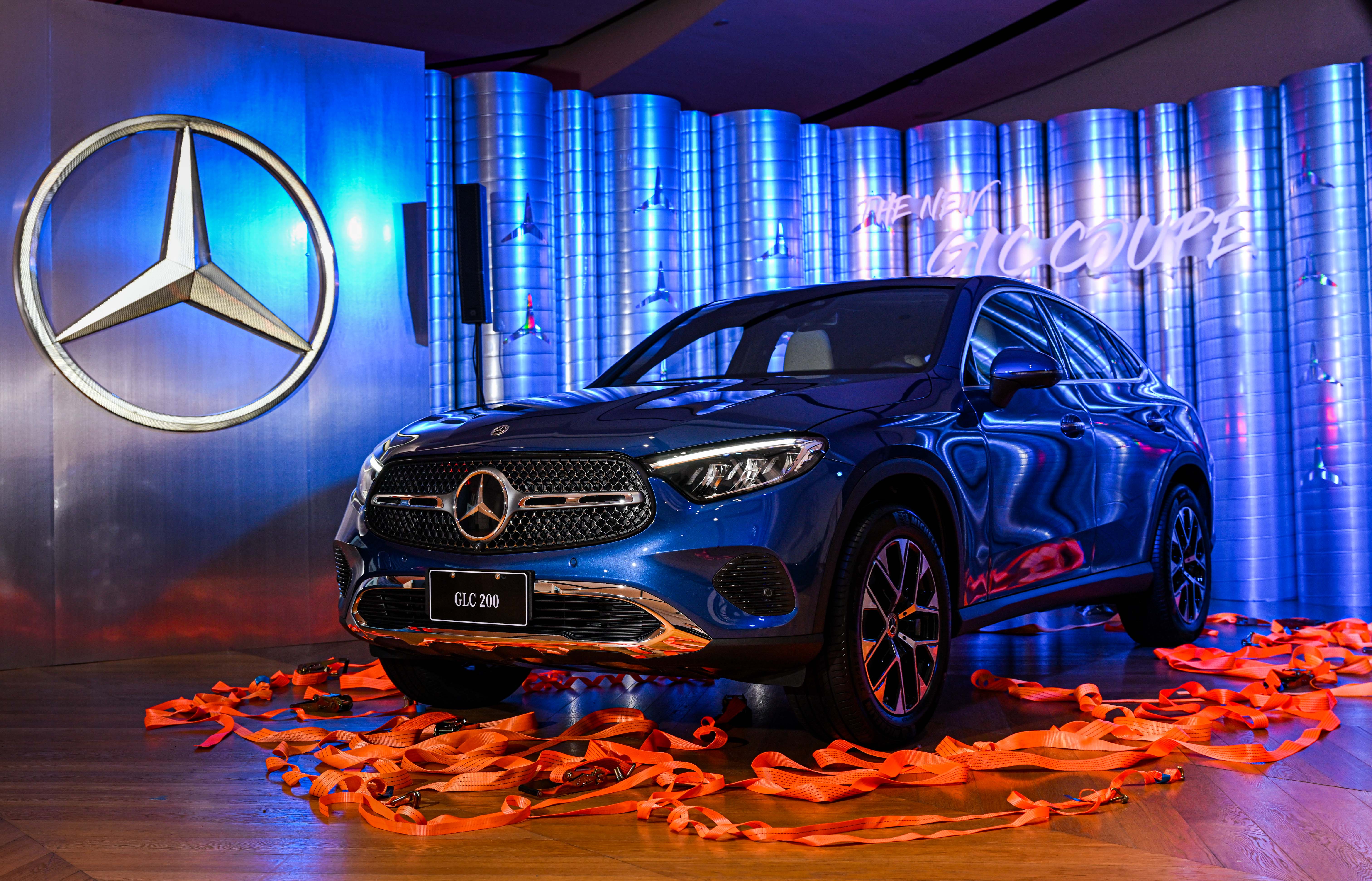 圖二、張狂曲線,展現 The new GLC Coupé 狂放不羈的性格 圖二、張狂曲線,展現 The new GLC Coupé 狂放不羈的性格