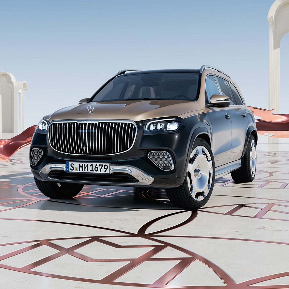 The design of the Mercedes-Maybach GLS embodies the ultimate in luxury