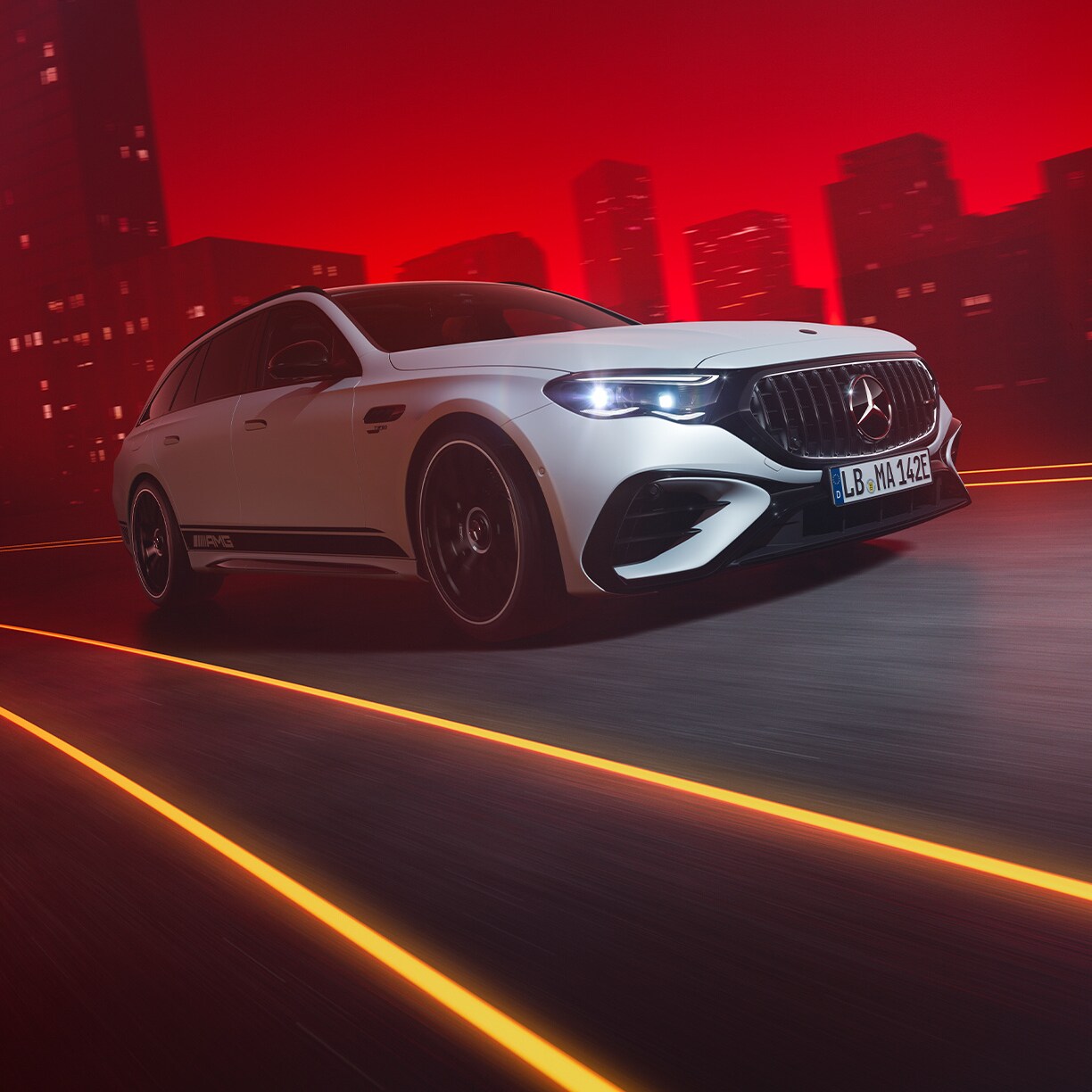 The all-new Mercedes-AMG E 53 HYBRID 4MATIC+.