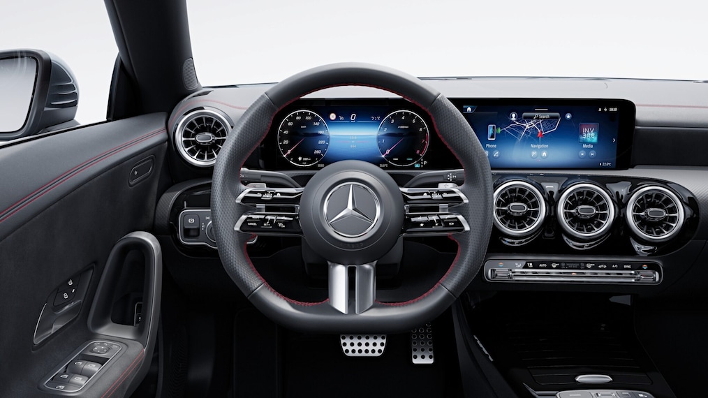 多功能 Nappa 真皮平底跑車方向盤