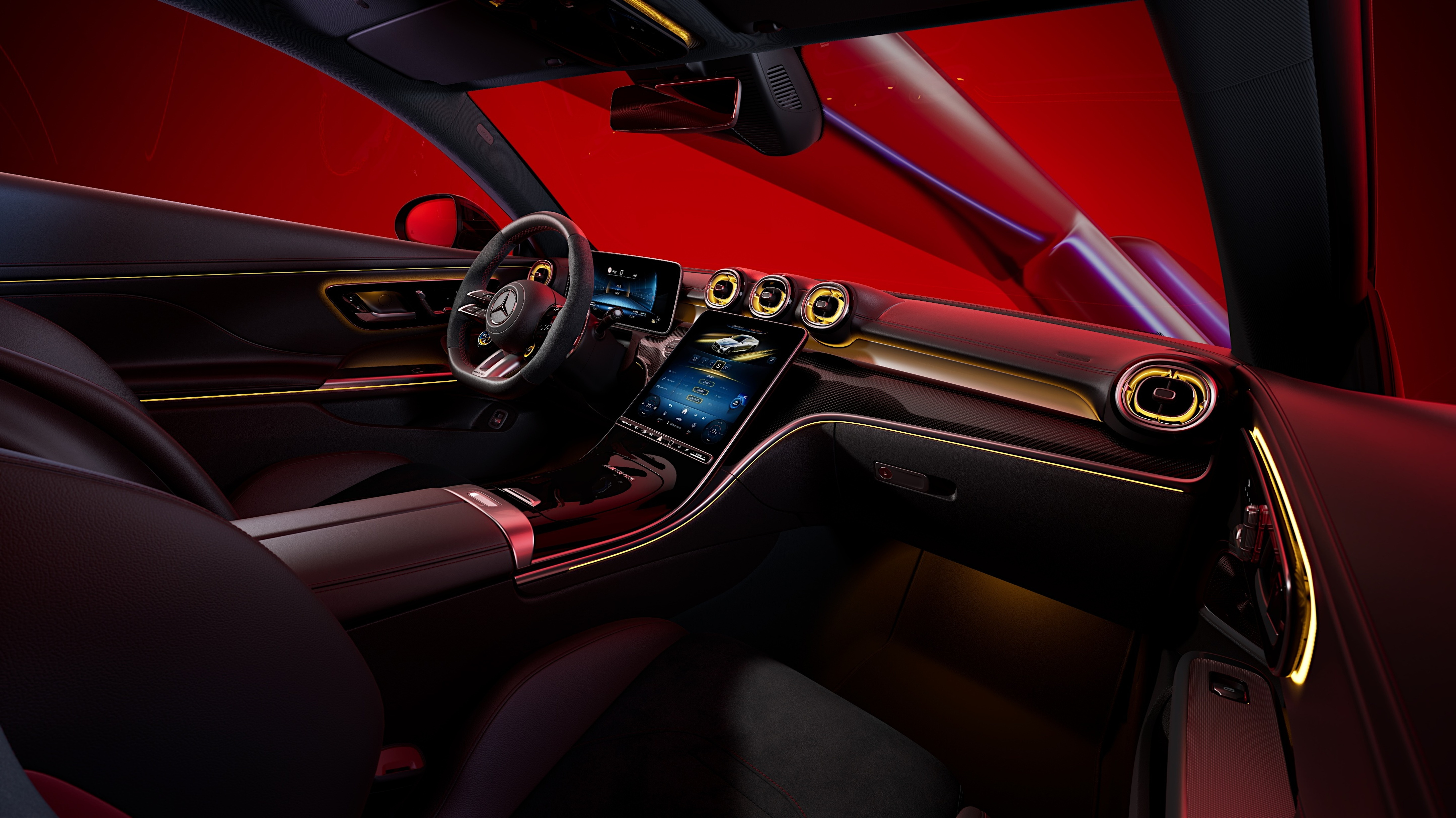 MBUX 3.0 多媒體系統,配備 5G 通訊模組與進階娛樂套件,將行車時光轉化為專屬的個人空間 MBUX 3.0 多媒體系統,配備 5G 通訊模組與進階娛樂套件,將行車時光轉化為專屬的個人空間