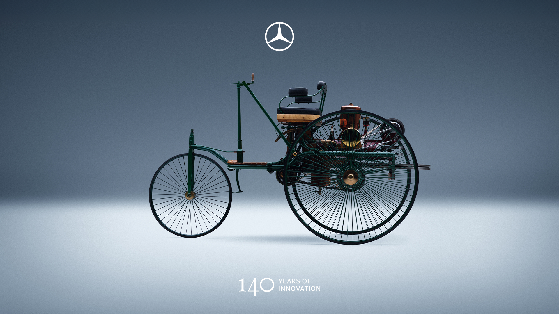 1886 年誕生的 Patent Motorwagen,是世界上第一輛正式申請專利的汽車,也被視為現代汽車文明的起點。 1886 年誕生的 Patent Motorwagen,是世界上第一輛正式申請專利的汽車,也被視為現代汽車文明的起點。