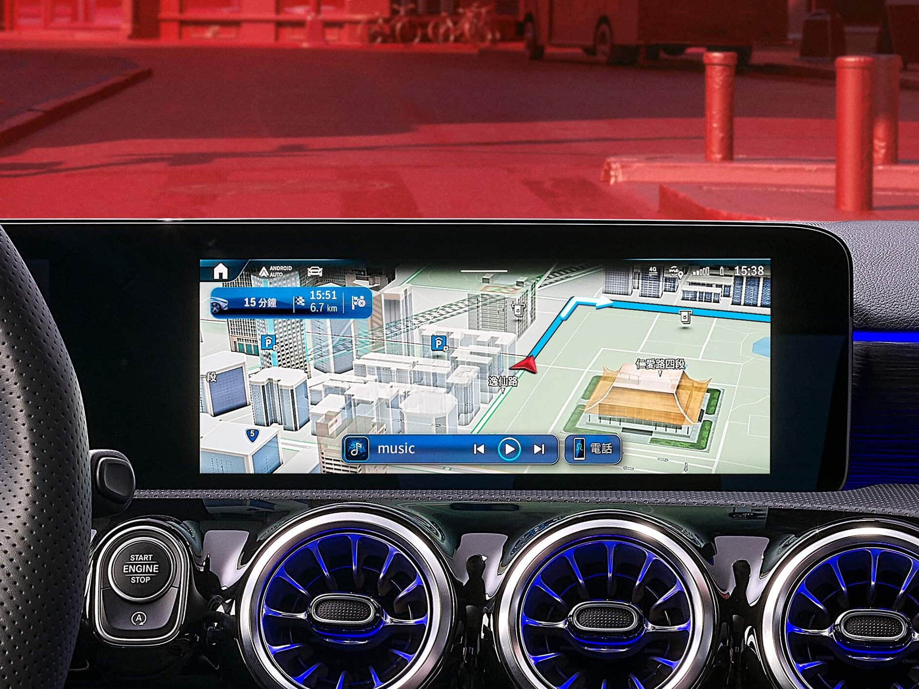 3D 實境地圖系統